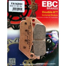 EBC Brakes Double-H Sintered Superbike Brake Pads Front - FA142HH